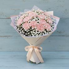 Букет цветов из:  Гвоздики #REPLACE_PRED# Новый Сад