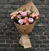 Букет цветов из:  Розы #REPLACE_PRED# Новый Сад