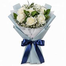 Букет цветов из:  Розы #REPLACE_PRED# Новый Сад