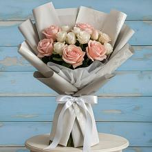Букет цветов из:  Розы в Новый Сад