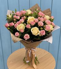 Букет цветов из:  Розы в Новый Сад