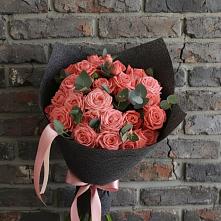 Букет цветов из:  Розы #REPLACE_PRED# Новый Сад