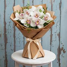 Букет цветов из:  Орхидеи и Розы в Новый Сад